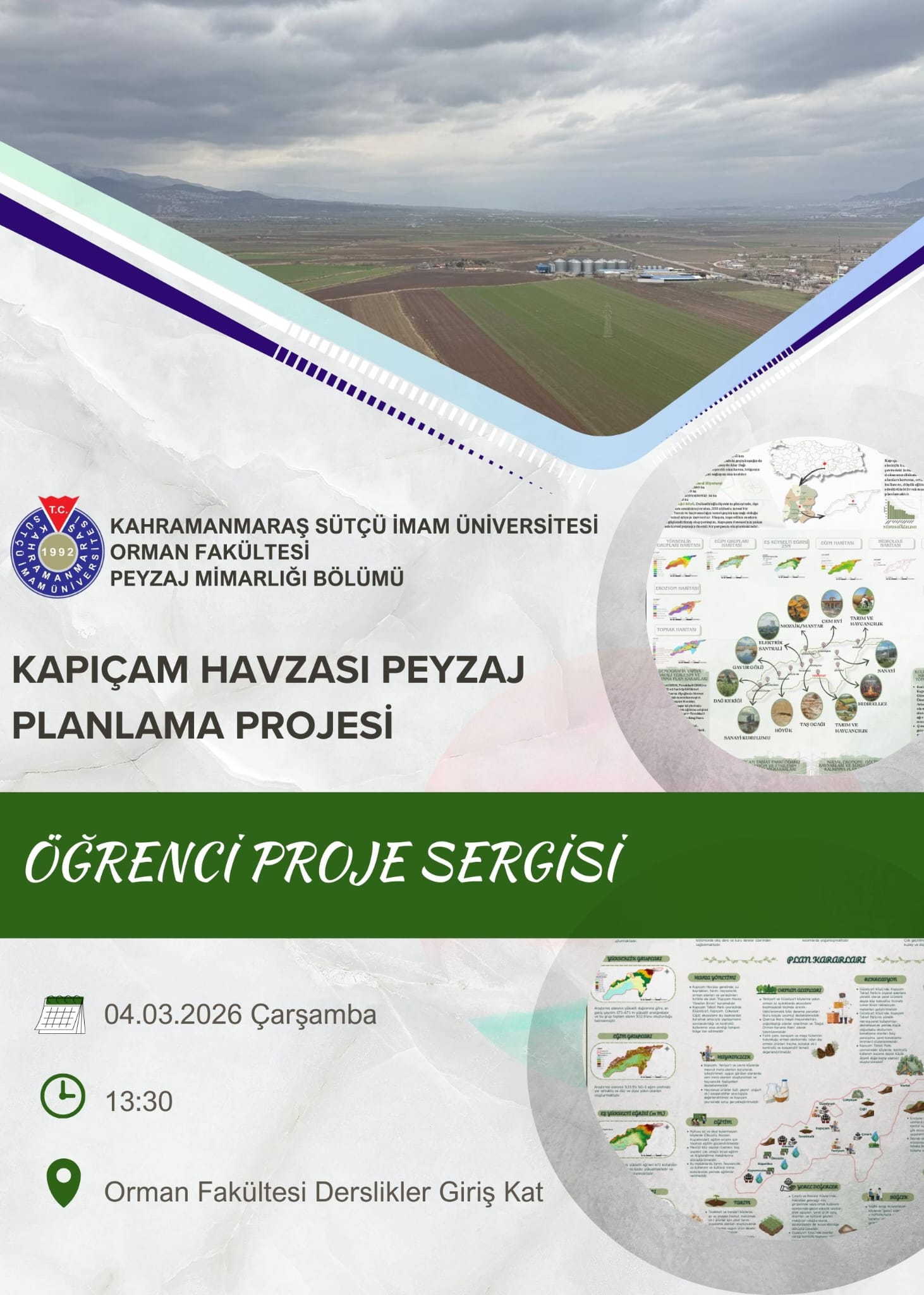 Kapıçam Havzası Peeyzaj Planlama Projesi Sergisi